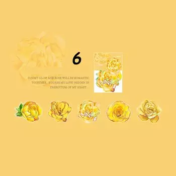 Винтажные наклейки Mr. Paper 8 стилей