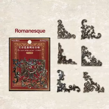 Винтажные полые углы JIANWU, серия барокко