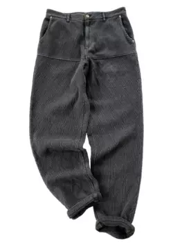 Винтажные повседневные мужские брюки Amekaji из хлопка