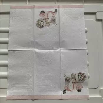 Винтажные салфетки для декупажа 15 шт