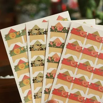 Винтажные угловые наклейки для фотоальбома HonC