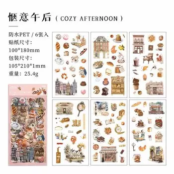 Винтажные водонепроницаемые наклейки для скрапбукинга Gimue