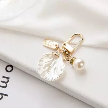 Винтажные жемчужные брелки, элегантный брелок с розами и бантом для женщин и девочек, сумка для наушников, украшение, автомобильные аксессуары