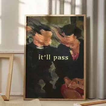 Винтажный абстрактный постер Fleabag, xxihlive