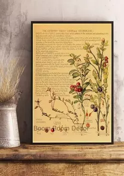 Винтажный цветочный постер snapseed