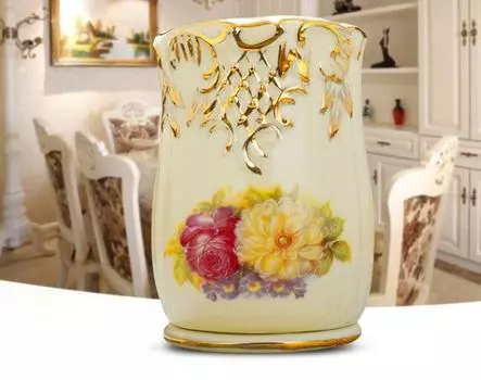 Винтажный керамический держатель для зубочисток ZJMZYM