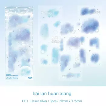 Винтажный коллаж JIANWU со звёздами и луной