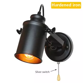 Винтажный настенный светильник ASCELINA