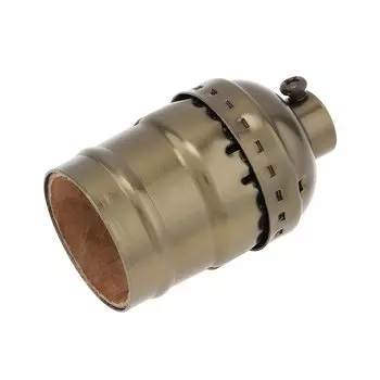 Винтажный патрон для лампы E27, алюминий, RTNLIT