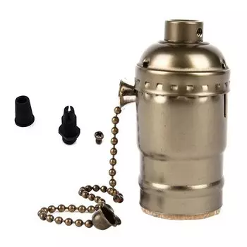 Винтажный патрон GANRILAND E26 E27 для лампы