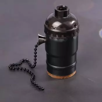 Винтажный патрон лампы ZLinKJ, алюминий, E26/E27, 4 цвета