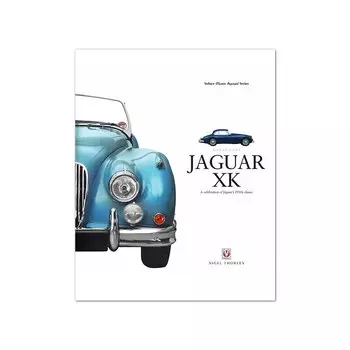 Винтажный постер Jaguar XK 1950 Blue Hour