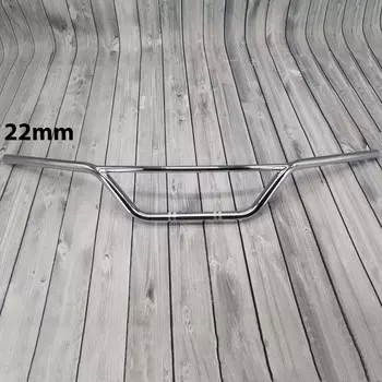 Винтажный руль для мотоцикла, руль 22 мм или 25 мм 7/8 дюйма или 1-1/8 дюйма для Кафе Racer Bobber Chopper