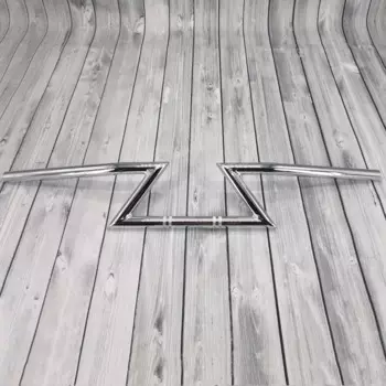 Винтажный руль мотоцикла 22 мм 7/8 дюйма для кафе Racer Cruiser Bobber Chopper, трекер, ручка Z-Bars, руль для скутера