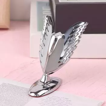 Винтажный Универсальный 3D логотип автомобиля, передний орнамент, летающая шляпа, металлическая эмблема, крышка капота статуи Свободы, декоративный логотип