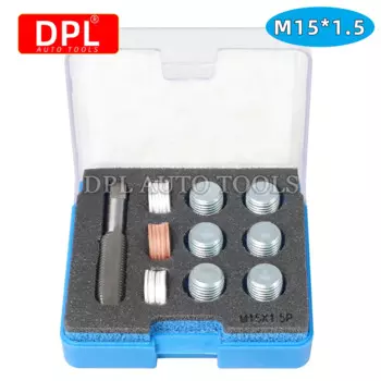 M13 x 1,25 до M22 x 1,5 мм (шаг) Винты для сливной пробки масла Ремонтный болт Выберите M13 M15 M17 M20 M22