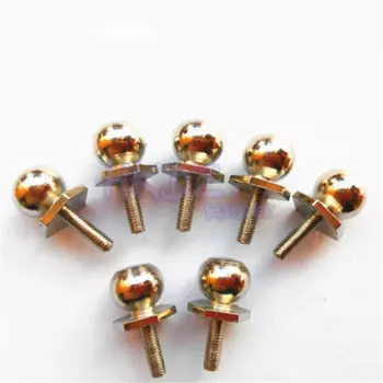 Винты GooBetter M3x10 мм никелированные шаровые