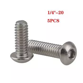 Винты GooBetter UNC 1/4-20 5/16-18 нержавеющая сталь