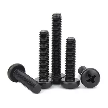 Винты JARBLUE М1-М4 черные из нержавеющей стали 50 шт