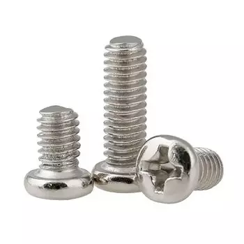 Винты KEETOGETHER никелированные круглые головки M3 M3.5 M4 M5