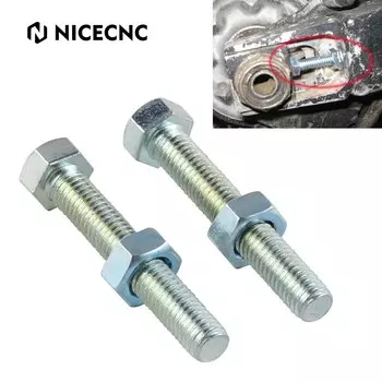 Винты M8x50 с регулируемой цепью и рычагом для Honda Yamaha Kawaski Suzuki CR CRF XR YZ WR KX KLX RM RMZ DRZ 80 100 125 250 450