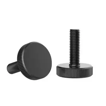 Винты Nainine GB835 DIN653 черные углеродистая сталь M3-M8