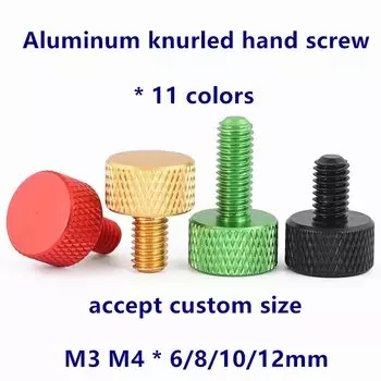 Винты самозатягивающие Angooter M3 M4 алюминиевые 5 шт.