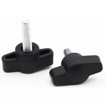 Диаметр головки 27 мм, пластиковый нейлон, Т-образная головка, винт с накатанной головкой, бакелитовый болт M4 M5 M6