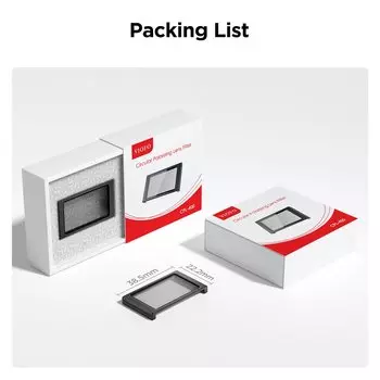 VIOFO CPL-400 Круглые поляризационные фильтры Крышка объектива для автомобильной видеорегистратора VS1