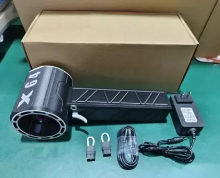 Violent Turbo Fan 11-лопастной вентилятор 8000 мАч Бесщеточный двигатель Воздуходувка 64 мм Канальный турбореактивный вентилятор Сильный пылевой вентилятор Электрический дрей