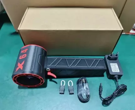 Violent Turbo Fan 11-лопастной вентилятор 8000 мАч Бесщеточный двигатель Воздуходувка 64 мм Канальный турбореактивный вентилятор Сильный пылевой вентилятор Электрический дрей