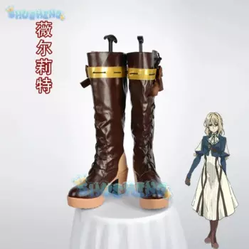Violet Evergarden cos Violet Evergarden косплей обувь для персонажей аниме