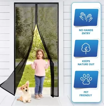 VIP-экран для дверей от комаров