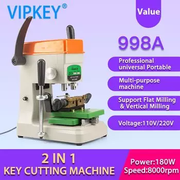 vipkey GOSO 998A портативный плоский ключ-копировальная машина