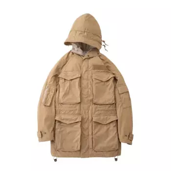 VISVIM FIL 21SS KRUPA Полевой грязевой пуховик Модная японская белая куртка на гусином пуху с несколькими карманами