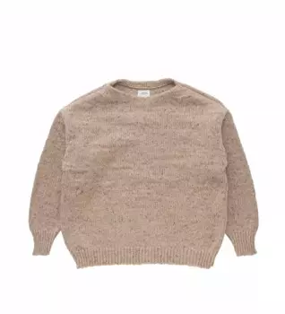 VISVIM KOFU AMPLUS BOATNECK шерстяной свитер ручной работы 23AW