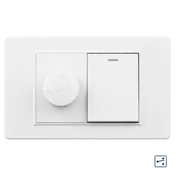 VISWE Диммер и 2-позиционный переключатель