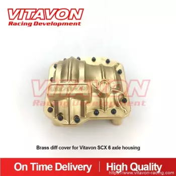 VITAVON CNC латунный корпус Diff подходит только для корпуса передней оси Vitavon SCX6