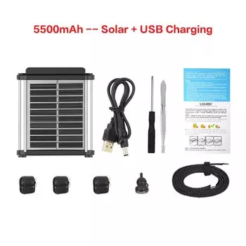 Vjoycar 2023 новый GPS-трекер на солнечной батарее, большая батарея для домашнего скота, лошадей, верблюдов, больших животных, отслеживание в реальном времени, GSM, корова, растадор