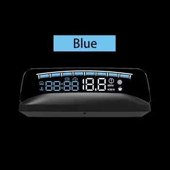 Vjoycar 2023, обновленное зеркало HUD M41 Plus, головной дисплей, скоростной проектор OBD2, температура воды. RPM KM/H MPH Voltage Автомобильные аксессуары