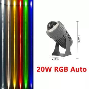VKJMLED Прожекторные светильники для ландшафтного освещения RGB 3Вт/10Вт