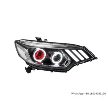 Модифицированные передние фонари VLAND, последовательные автомобильные указатели поворота, светодиодные фары для Honda Jazz Fit 2014-2019