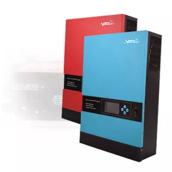 Vmaxpower 5000 Вт MPPT 48 В Гибридный инвертор без батареи 500 В система солнечной энергии кондиционер 1ph чистая Синусоидальная волна