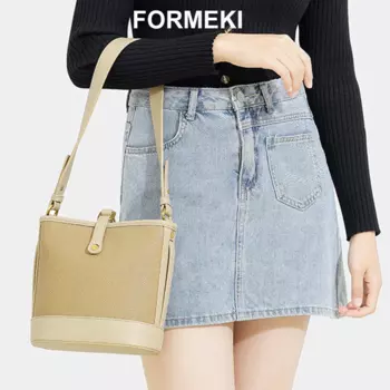 Вместительная сумка-тоут Formeki в стиле Instagram, модная Ретро-сумка, женская сумка смешанных цветов, универсальная сумка