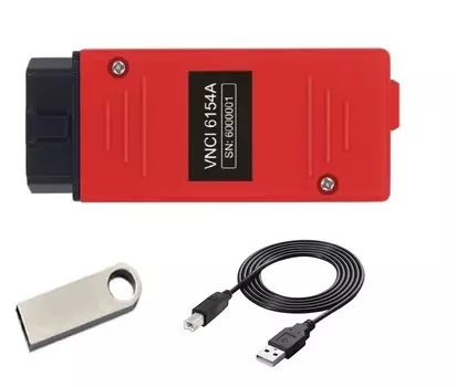 VNCI 6154 6154A V9.10 Поддержка CAN FD DoIP протокола оригинальная крышка драйвера SVCI 6154 VAS6154 DOIP для Audi VW Seat Skoda Bentley