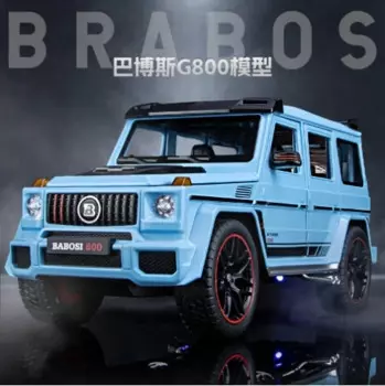 Внедорожник Mercedes Benz G700 G800 в масштабе 1:18, модель внедорожника из сплава, распродажа игрушечного автомобиля, литый под давлением модель автомобиля, игрушка, искусственный звук, подарок для детей