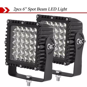Внедорожный 4x4 внедорожник, автомобильный трактор, 6 дюймов, вспомогательный точечный светодиодный рабочий фонарь на крыше, бампер грузовика, дальний фонарь для ARB 4wd Jeep ATV UTV RVs