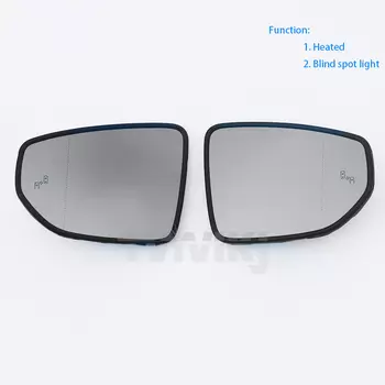 Внешнее боковое синее зеркало заднего вида с лампочкой для Lexus ES 2018-2023 LS 2017-2021 RC 2019-2021, антибликовое ES250 ES350