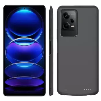 Внешние чехлы для аккумуляторов емкостью 10000 мАч для Xiaomi Redmi Note12 12Pro 12Turbo, портативное зарядное устройство, чехол PowerBank для Redmi Note 12Pro Plus