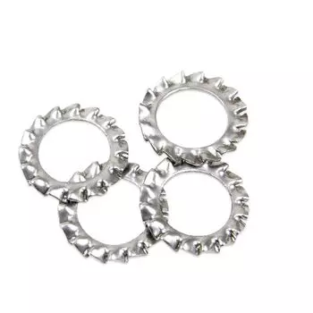Внешние зубчатые шайбы WHOOPEE M2.5-M16 нержавеющая сталь
